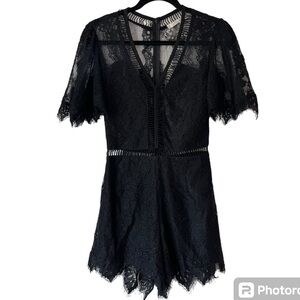 Black Lace Romper🖤